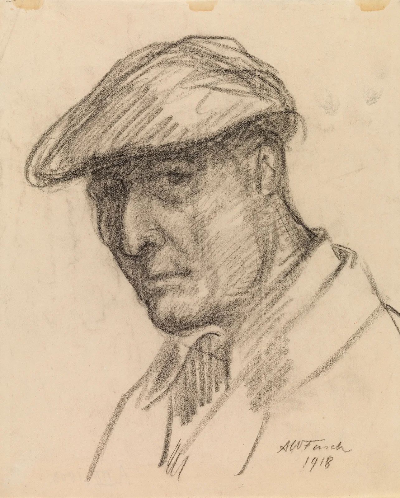 Self-Portrait av Alfred William Finch