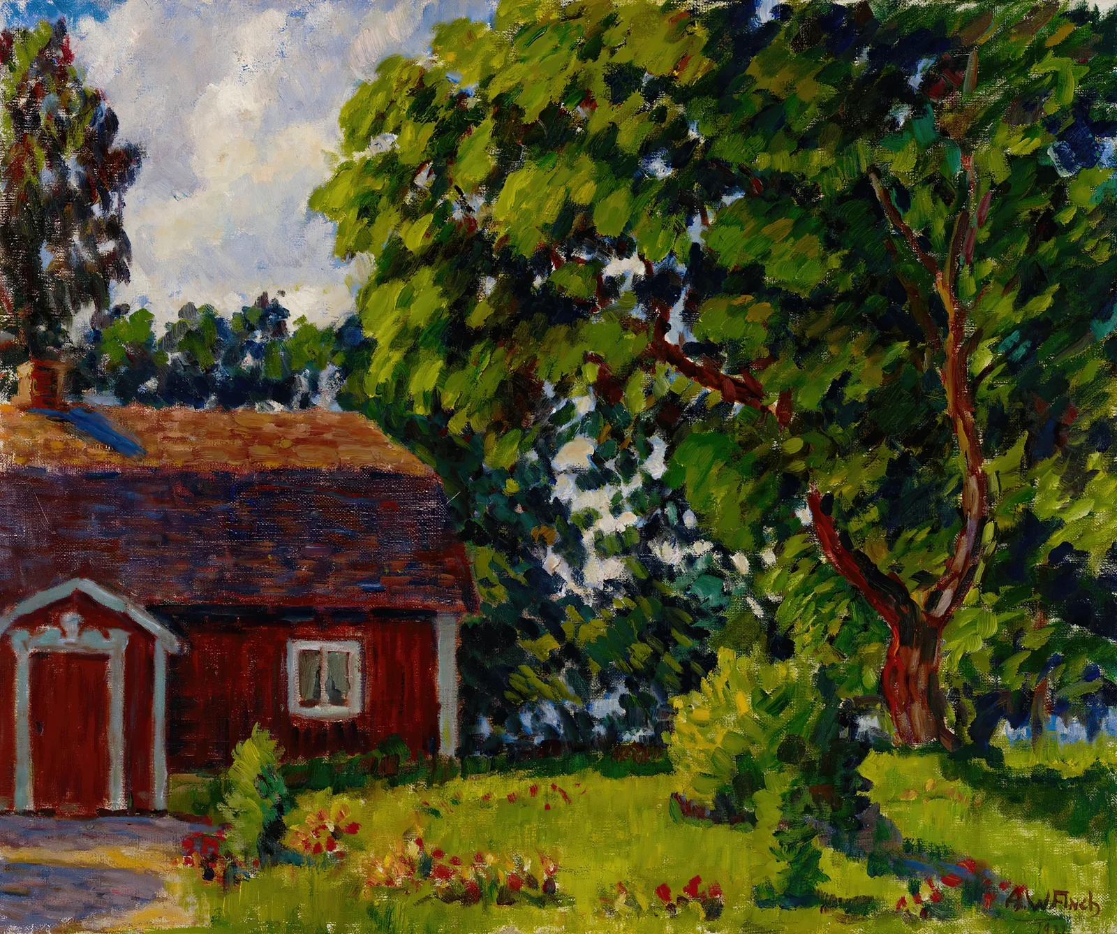 Urajärven museo av Alfred William Finch