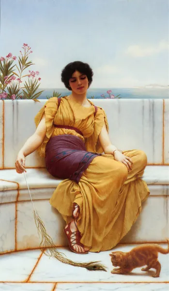 Idleness av John William Godward