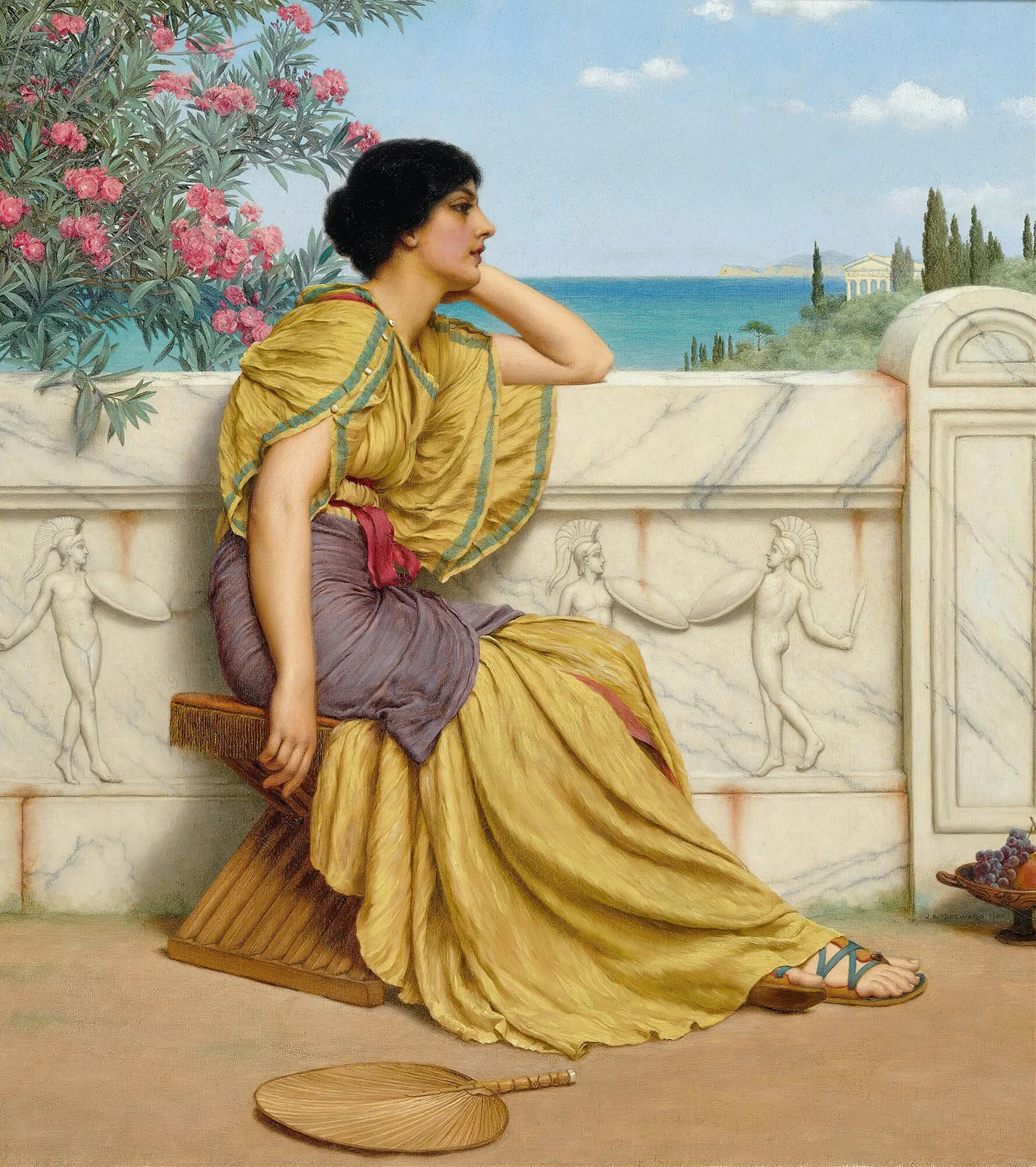 Leisure Hours av John William Godward