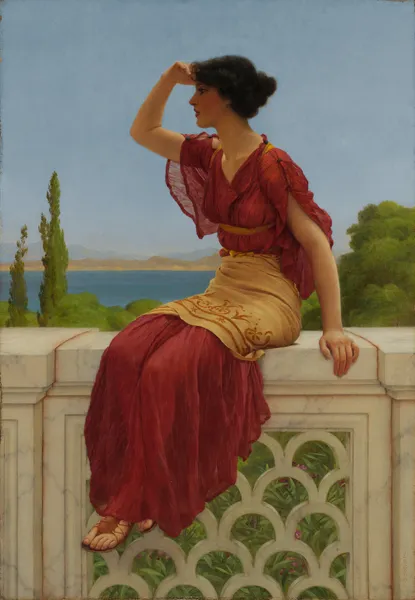 The Signal av John William Godward