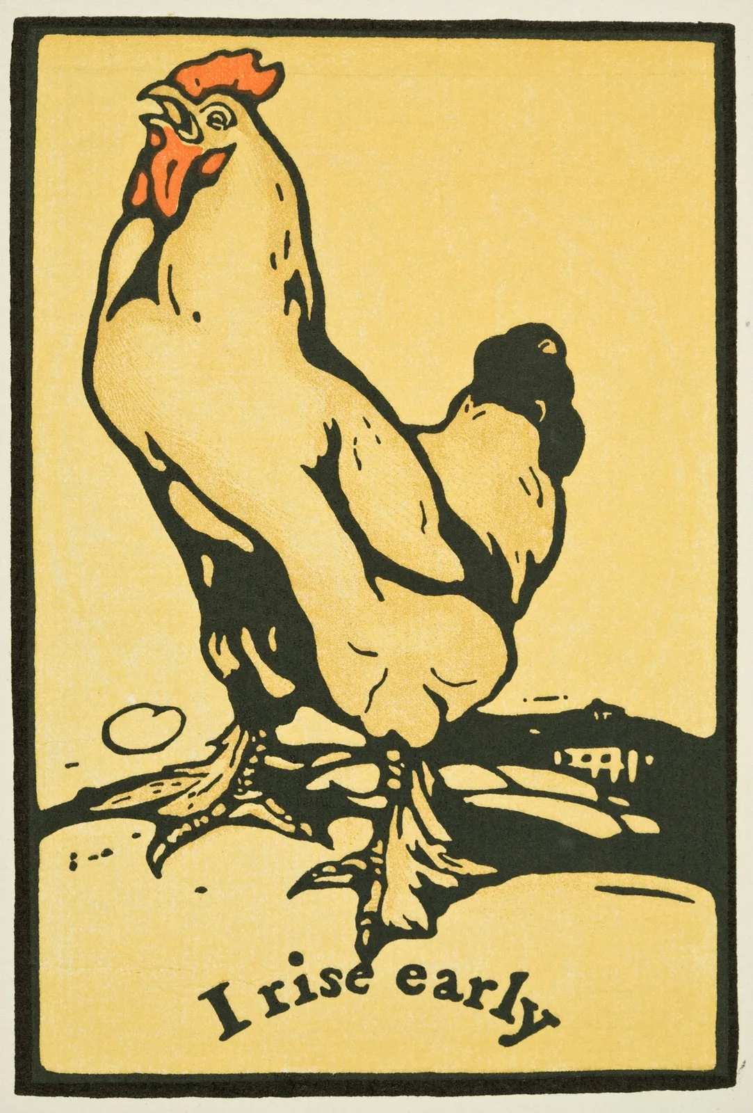 I Rise Early (18th century) av William Nicholson