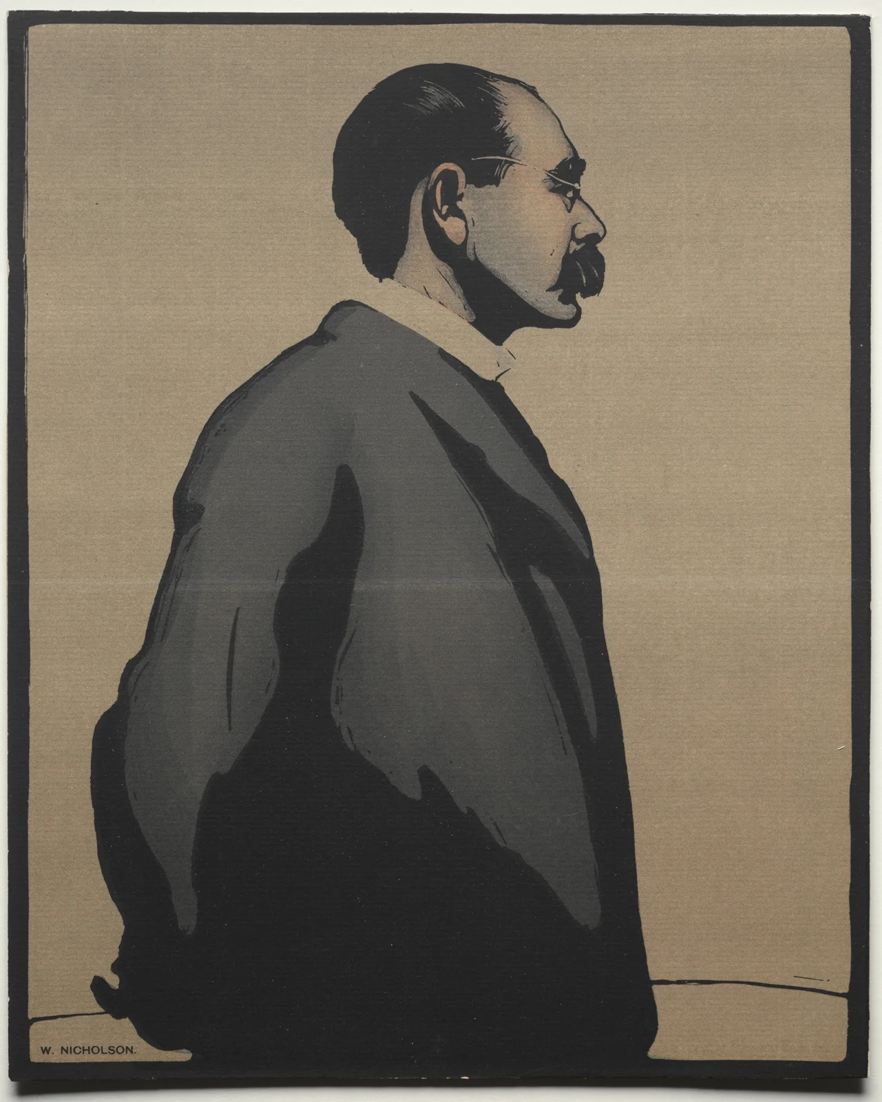Rudyard Kipling av William Nicholson