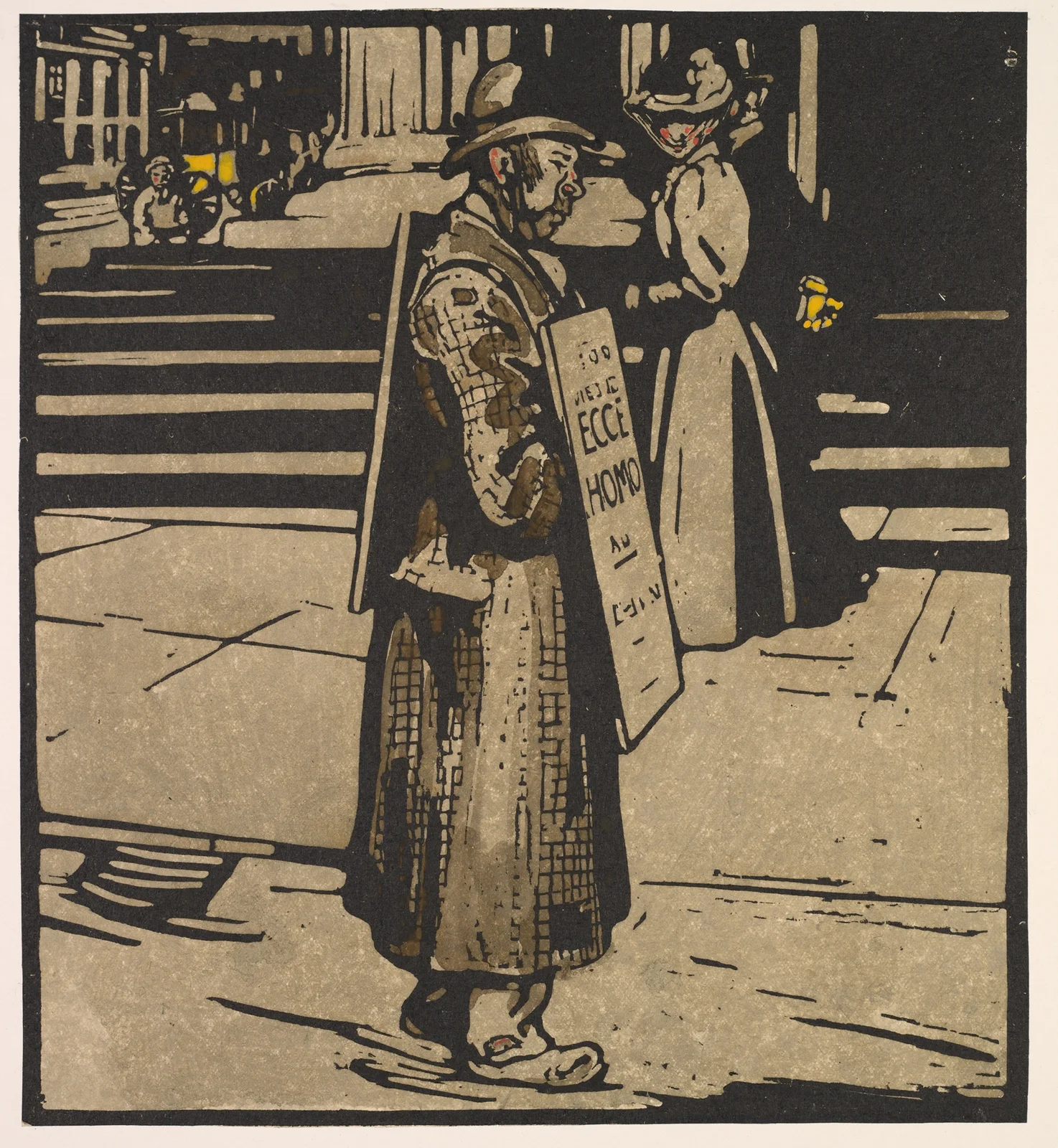 Sandwich-Man av William Nicholson