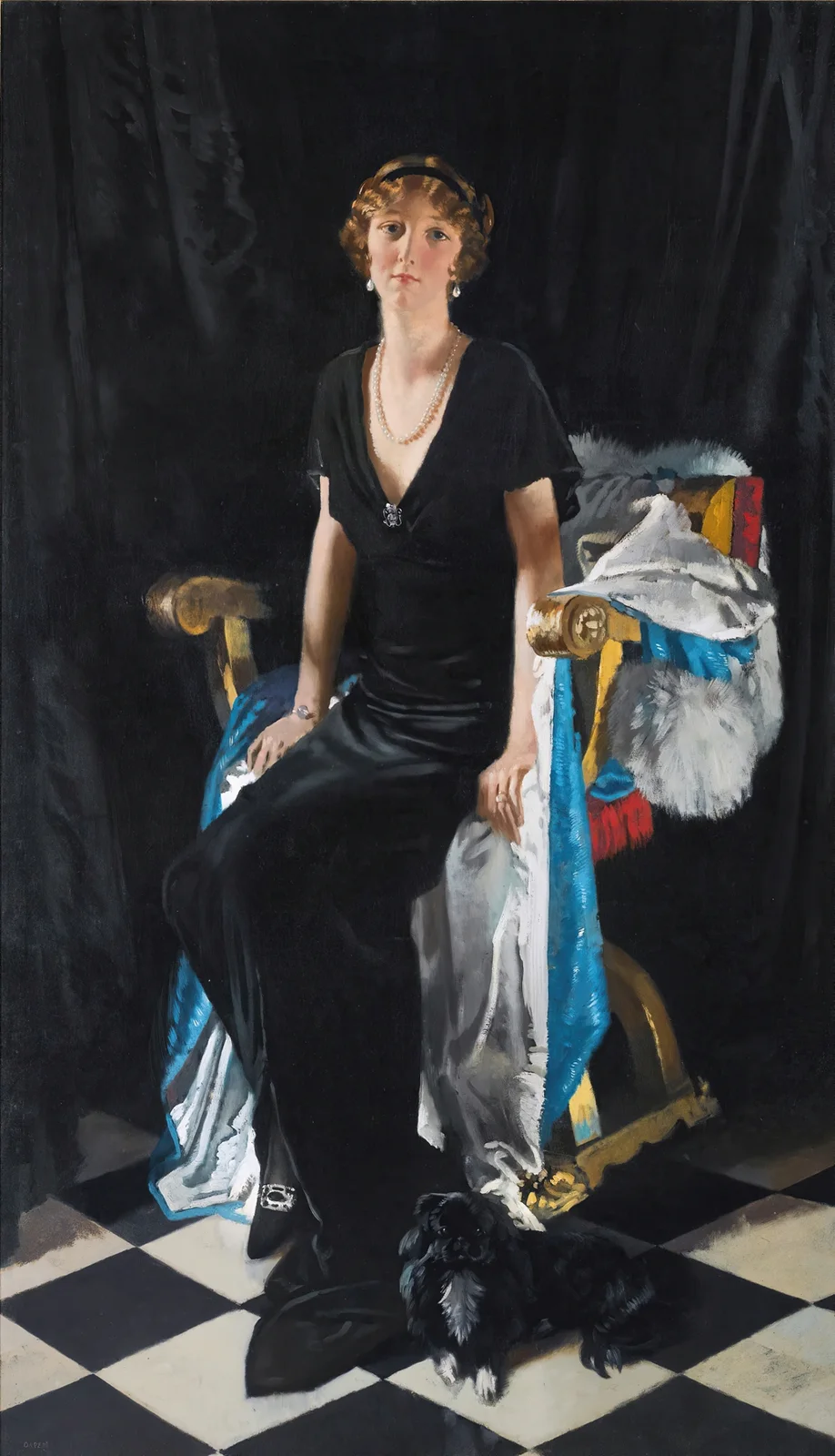Idina Wallace av William Orpen