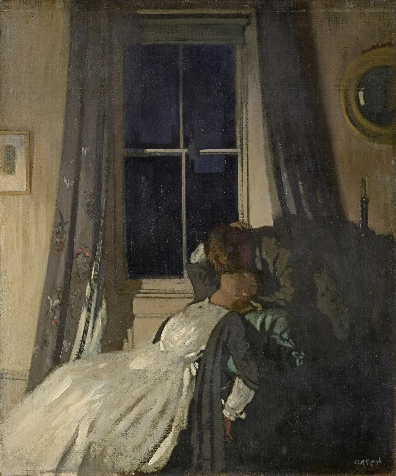 Night (no. 2) av William Orpen