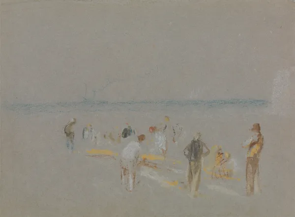 Cricket on the Goodwin Sands av Joseph Mallord William Turner