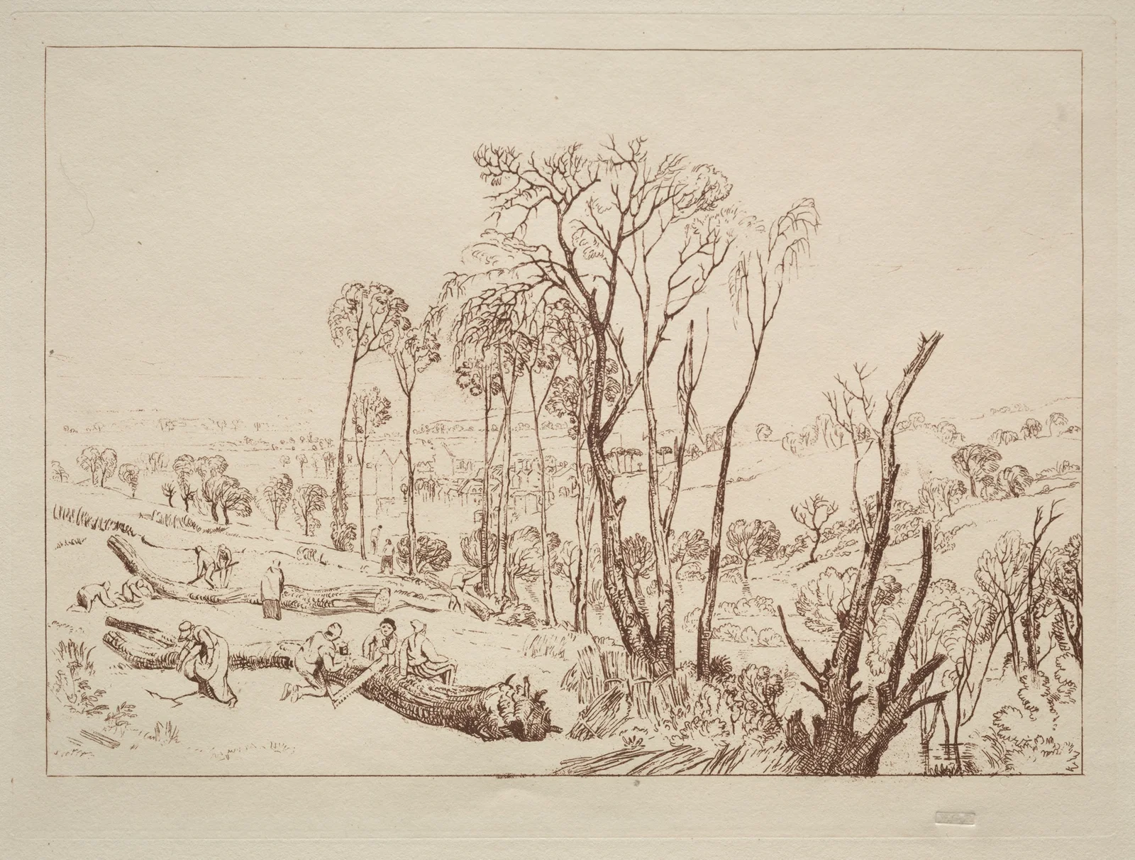 Crowhurst, Sussex av Joseph Mallord William Turner