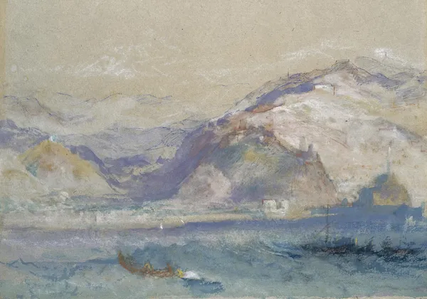 Genoa From The Sea av Joseph Mallord William Turner