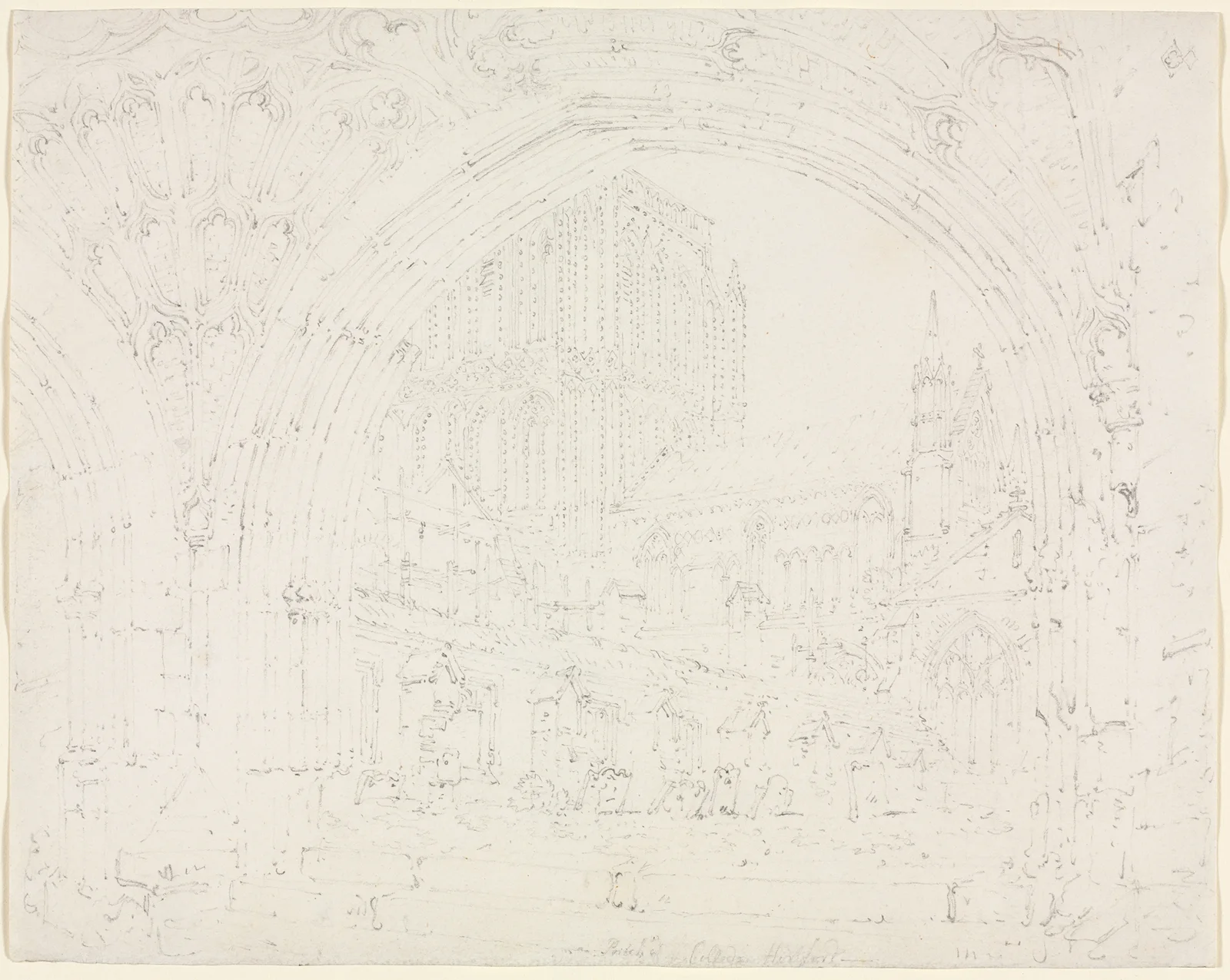 Hereford Cathedral av Joseph Mallord William Turner