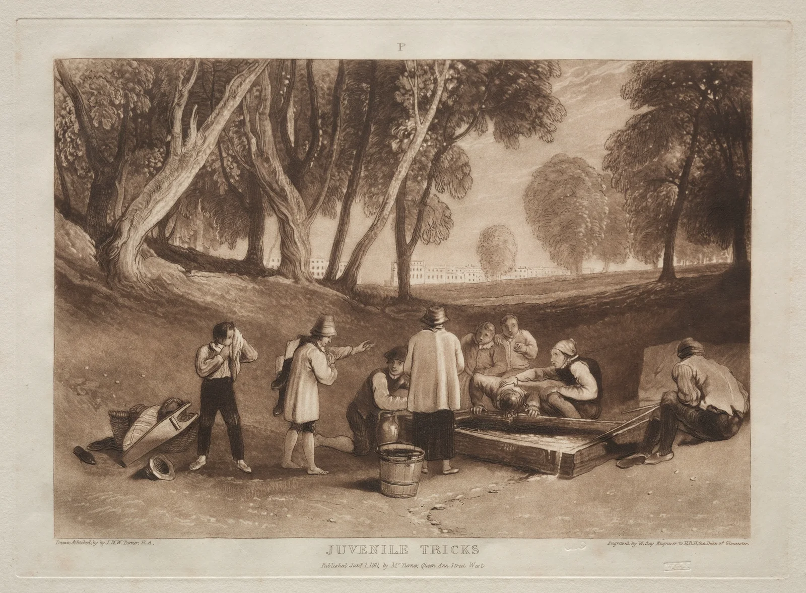 Juvenile Tricks (19th century) av Joseph Mallord William Turner