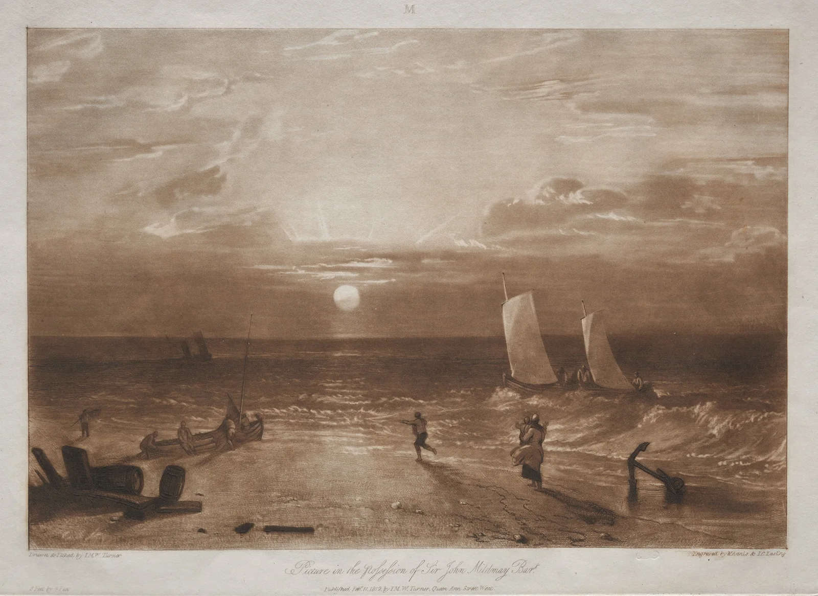 Mildmay Sea-piece av Joseph Mallord William Turner