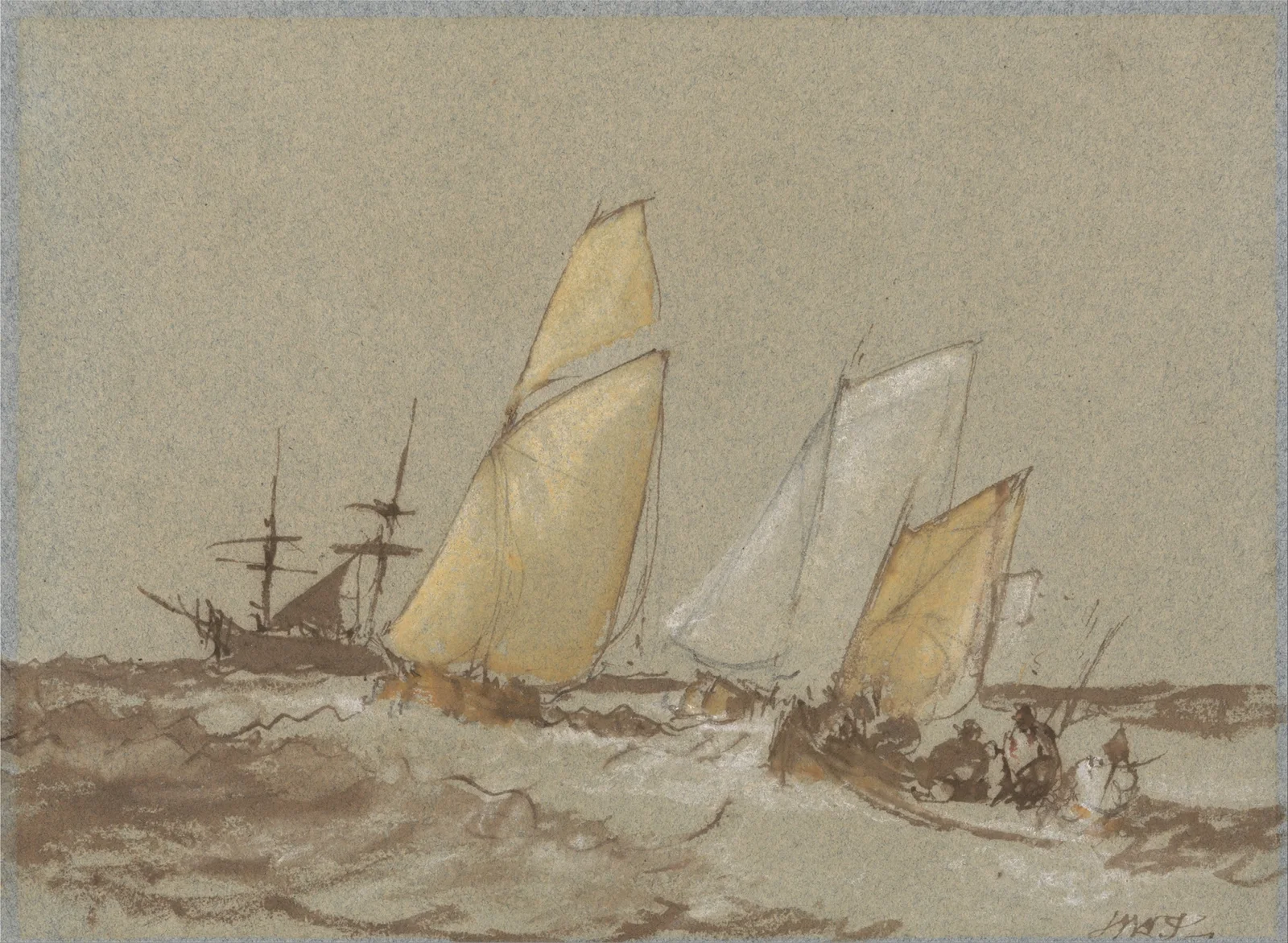 Shipping av Joseph Mallord William Turner