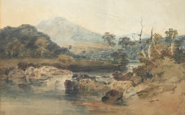 Snowdon from Beddgelert av Joseph Mallord William Turner