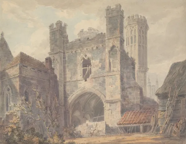 St. Augustine’s Gate, Canterbury av Joseph Mallord William Turner