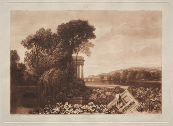 Temple of Isis av Joseph Mallord William Turner