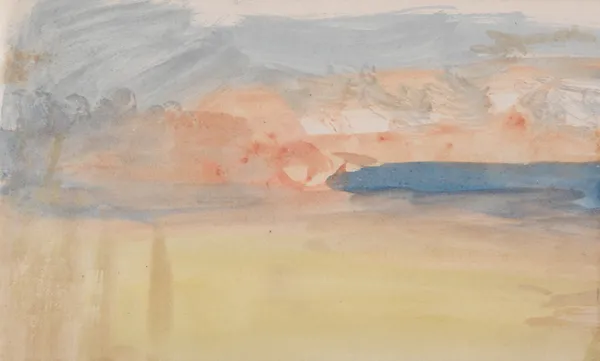 The Channel Sketchbook 26 av Joseph Mallord William Turner