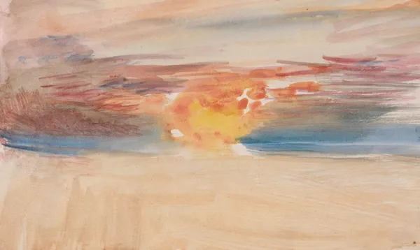 The Channel Sketchbook 28 av Joseph Mallord William Turner