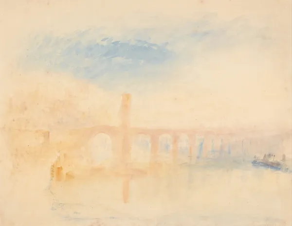 The Moselle Bridge, Coblenz av Joseph Mallord William Turner