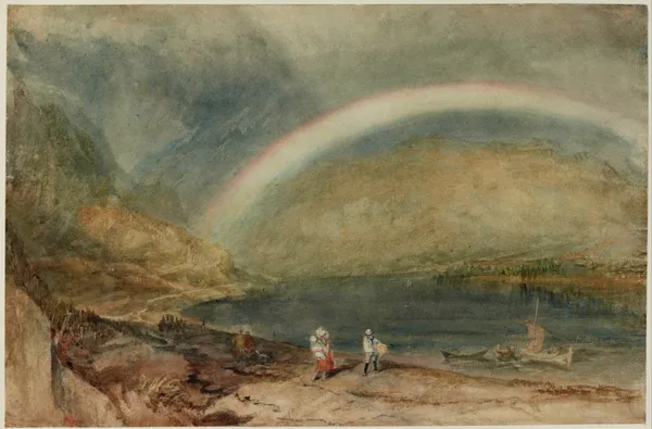 The Rainbow; Osterspai and Filsen av Joseph Mallord William Turner