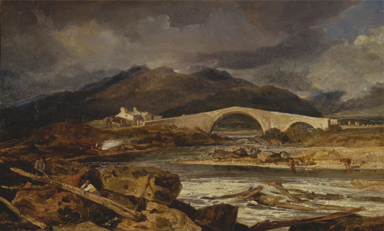 Tummel Bridge, Perthshire av Joseph Mallord William Turner