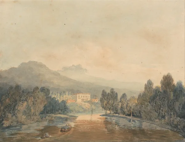 Villa Salviati on the Arno av Joseph Mallord William Turner