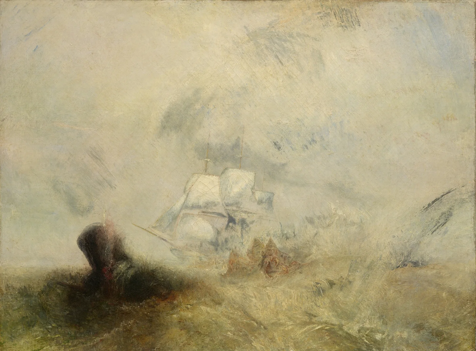 Whalers av Joseph Mallord William Turner