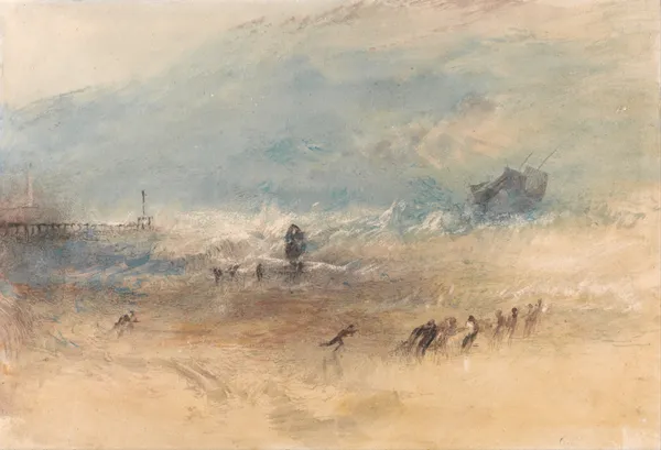 Yarmouth Sands av Joseph Mallord William Turner