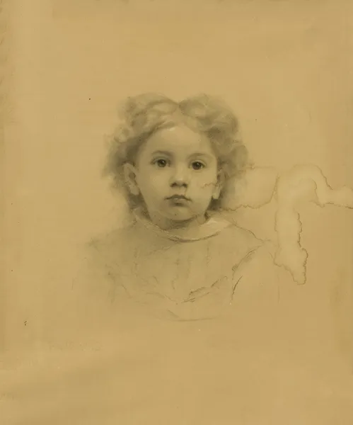 Portrait of Ethel D. Puffer av Thomas Wilmer Dewing