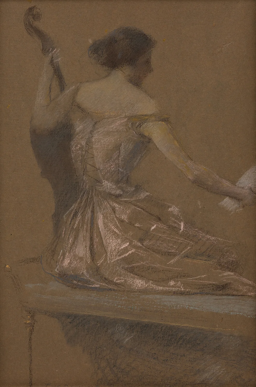 The Musician av Thomas Wilmer Dewing
