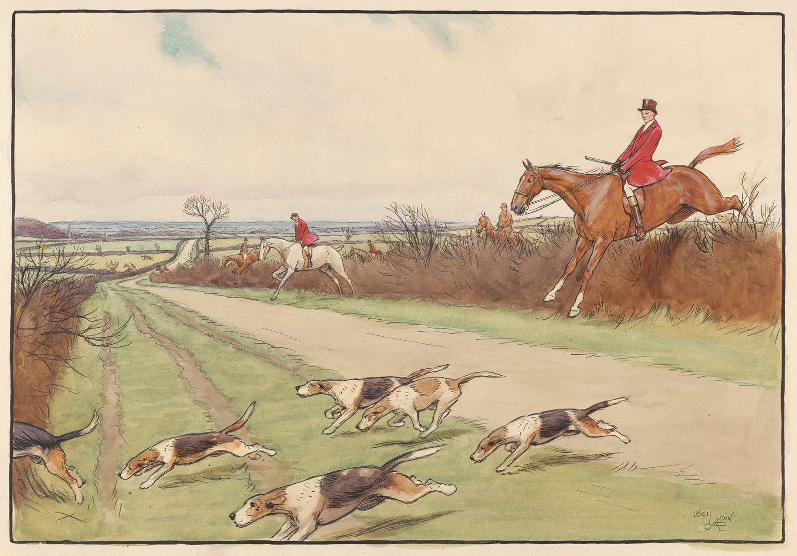 Full Cry av Cecil Charles Windsor Aldin