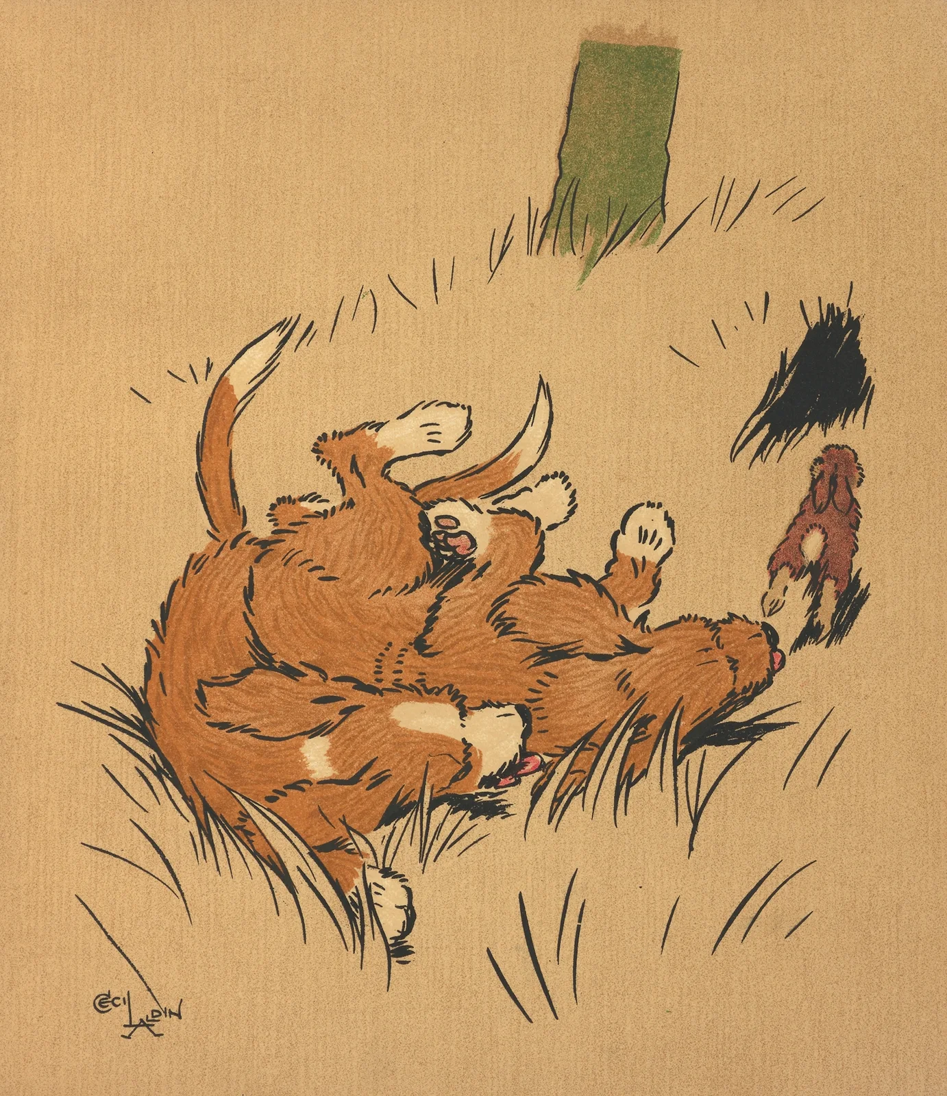 Gone Away! av Cecil Charles Windsor Aldin