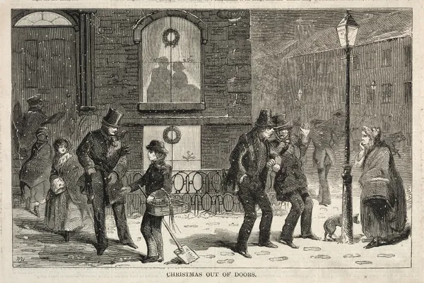 Christmas Out of Doors av Winslow Homer