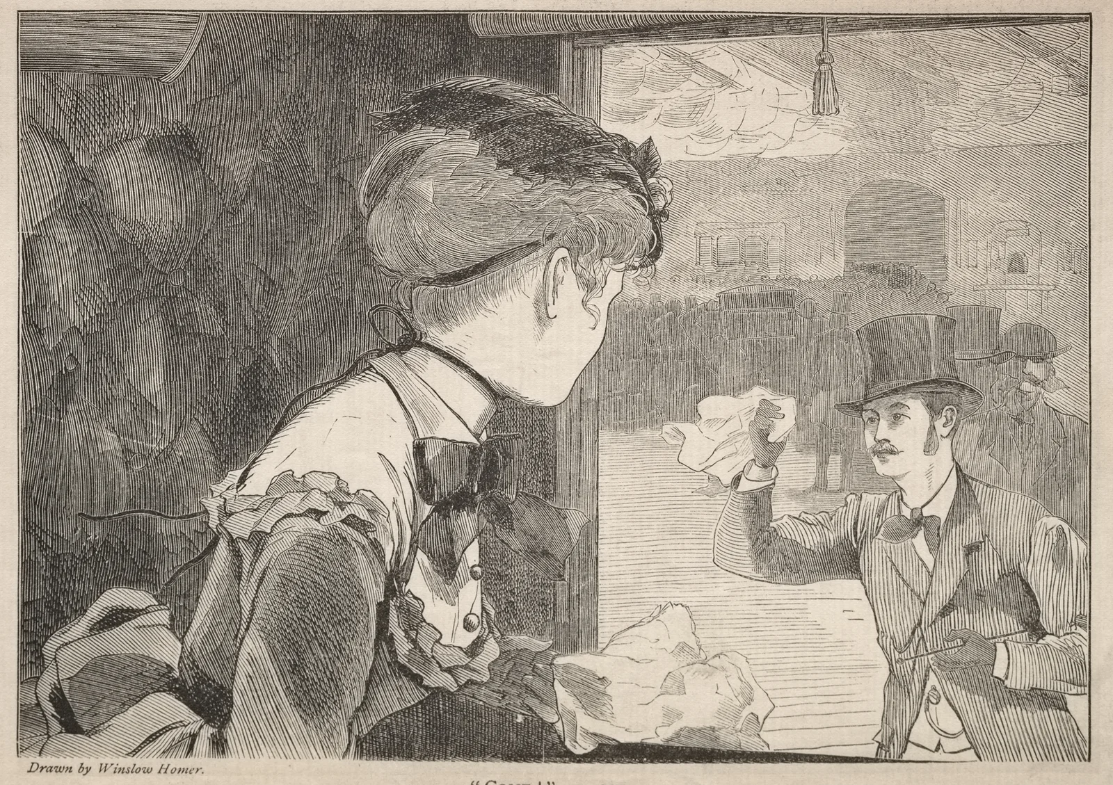 ‘Come!’ av Winslow Homer