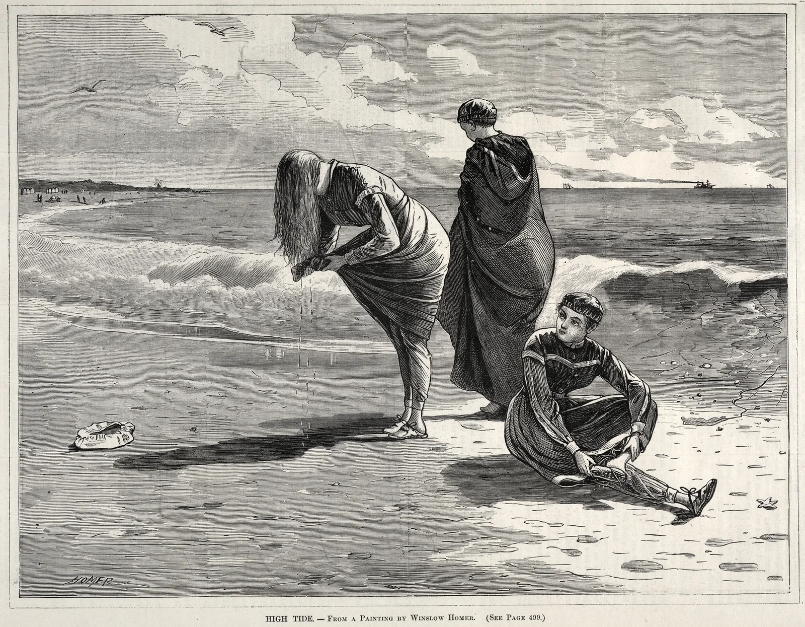 High Tide av Winslow Homer