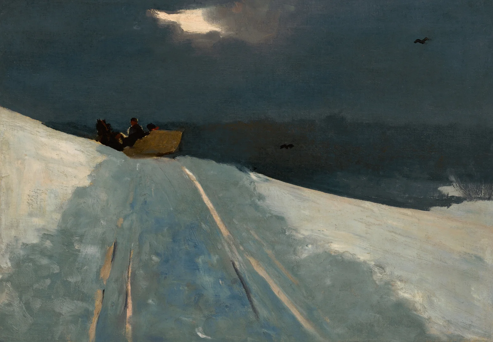 Sleigh Ride av Winslow Homer