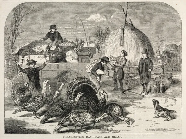 Thanksgiving Day – Ways and Means av Winslow Homer