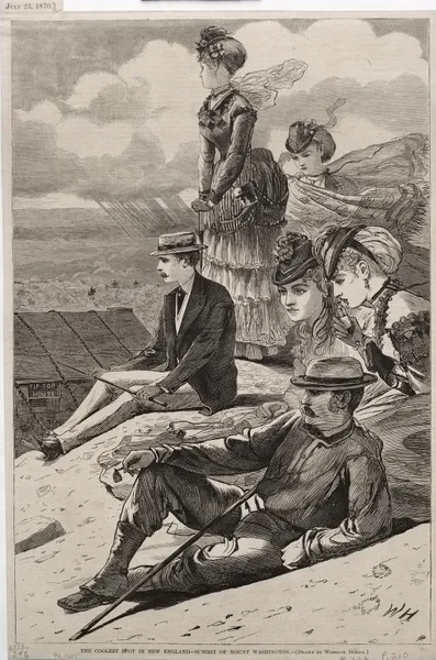 The Coolest Spot in New England – Summit of Mount Washington av Winslow Homer