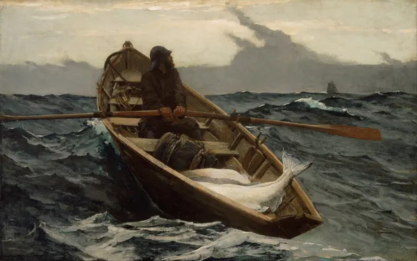 The Fog Warning av Winslow Homer