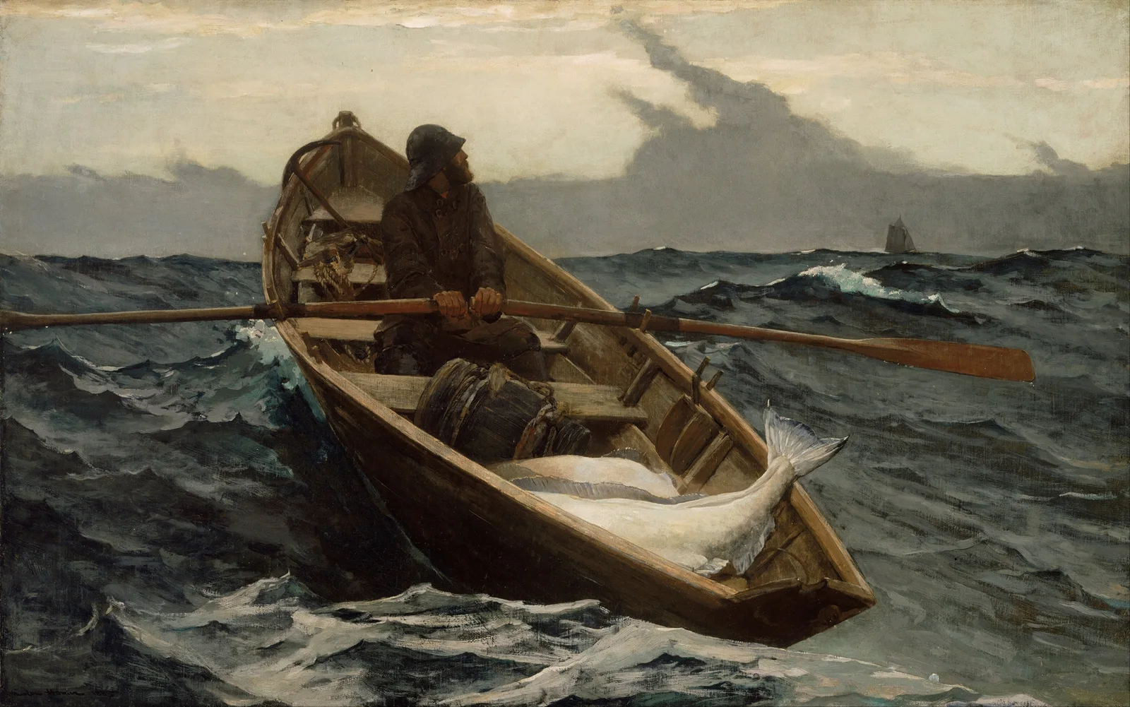 The Fog Warning av Winslow Homer