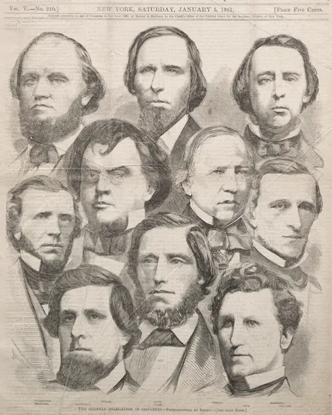 The Georgia Delegation in Congress av Winslow Homer