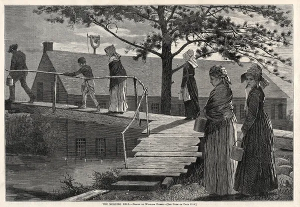 The Morning Bell av Winslow Homer