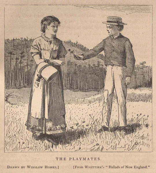 The Playmates av Winslow Homer