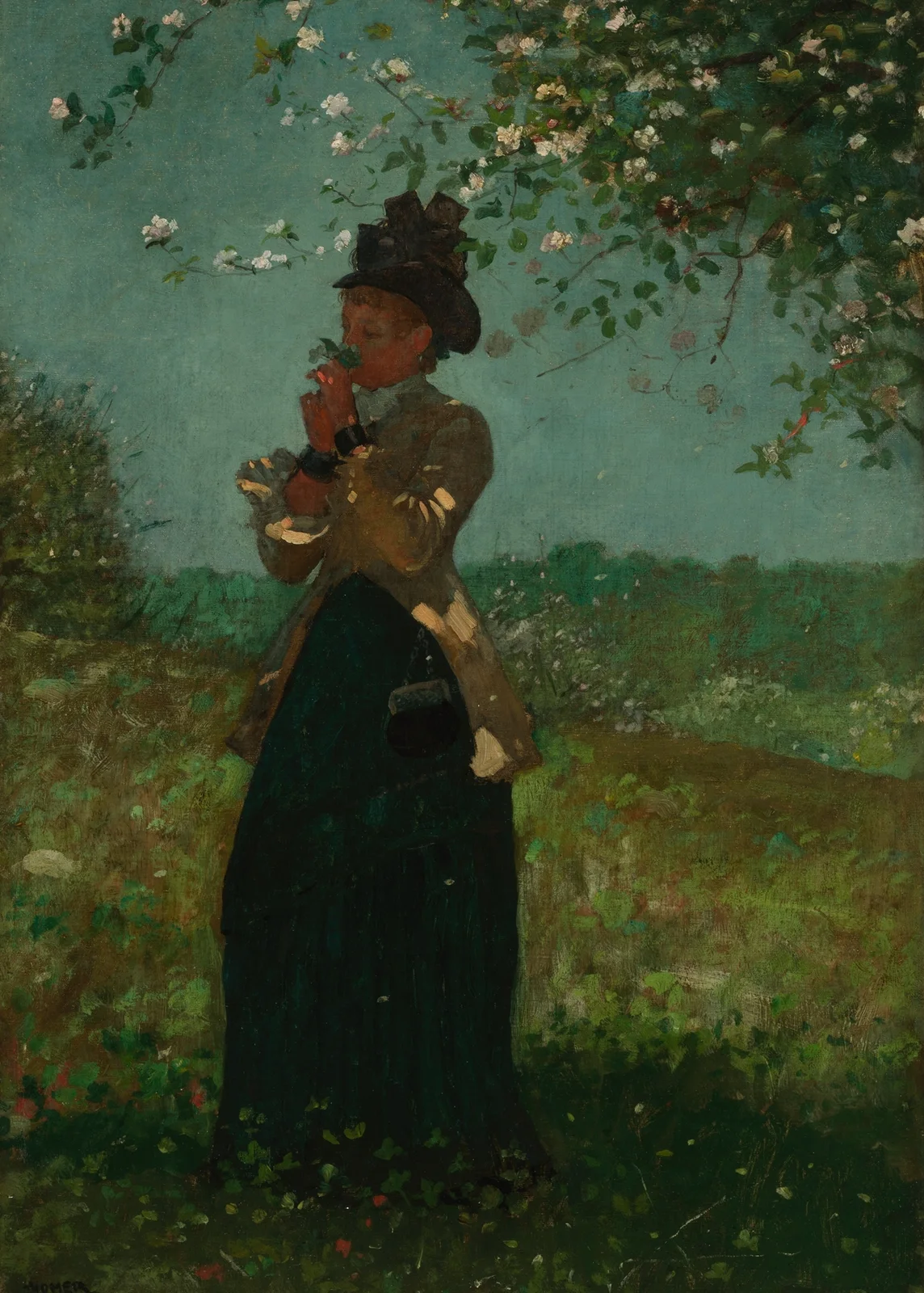 The Yellow Jacket av Winslow Homer