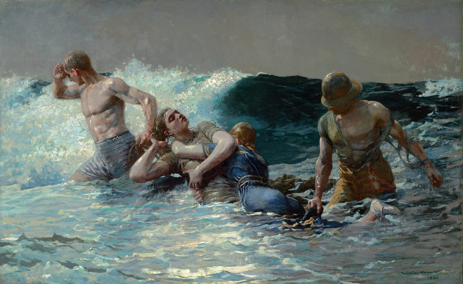 Undertow av Winslow Homer
