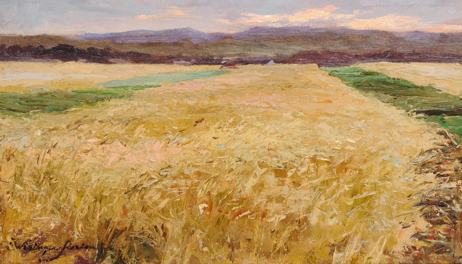 Abend av Olga Wisinger-Florian