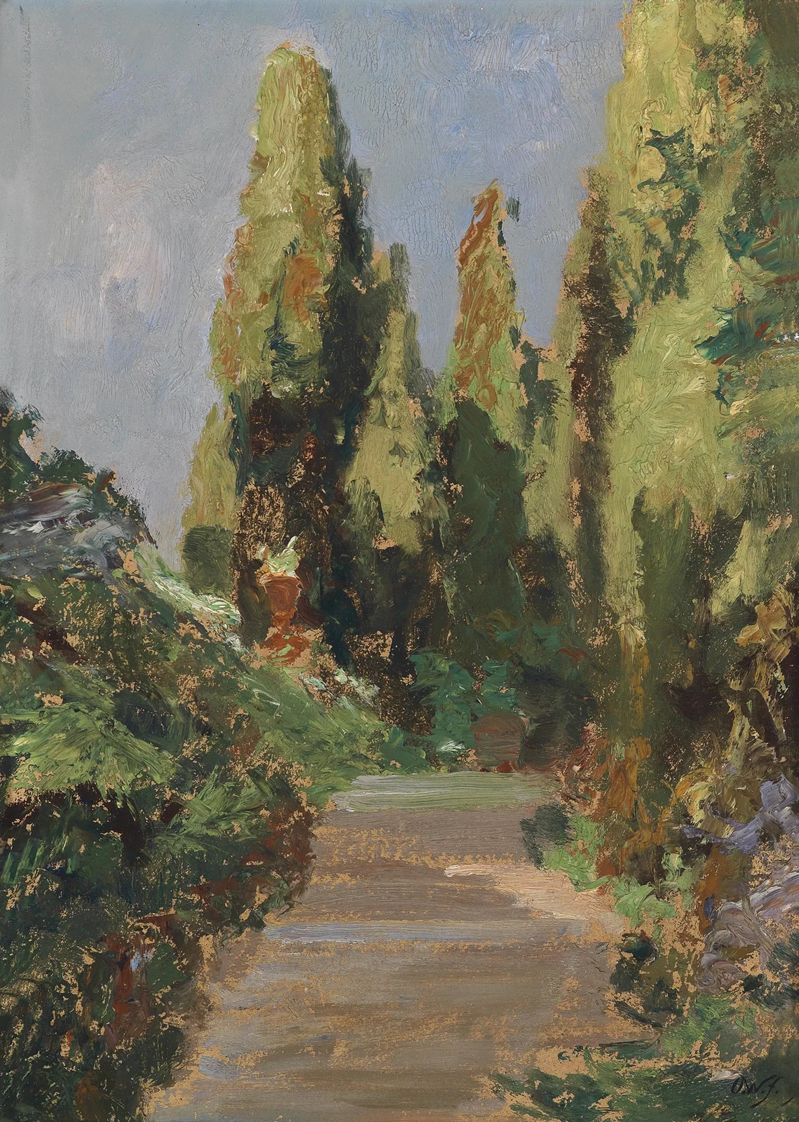 Parklandschaft av Olga Wisinger-Florian