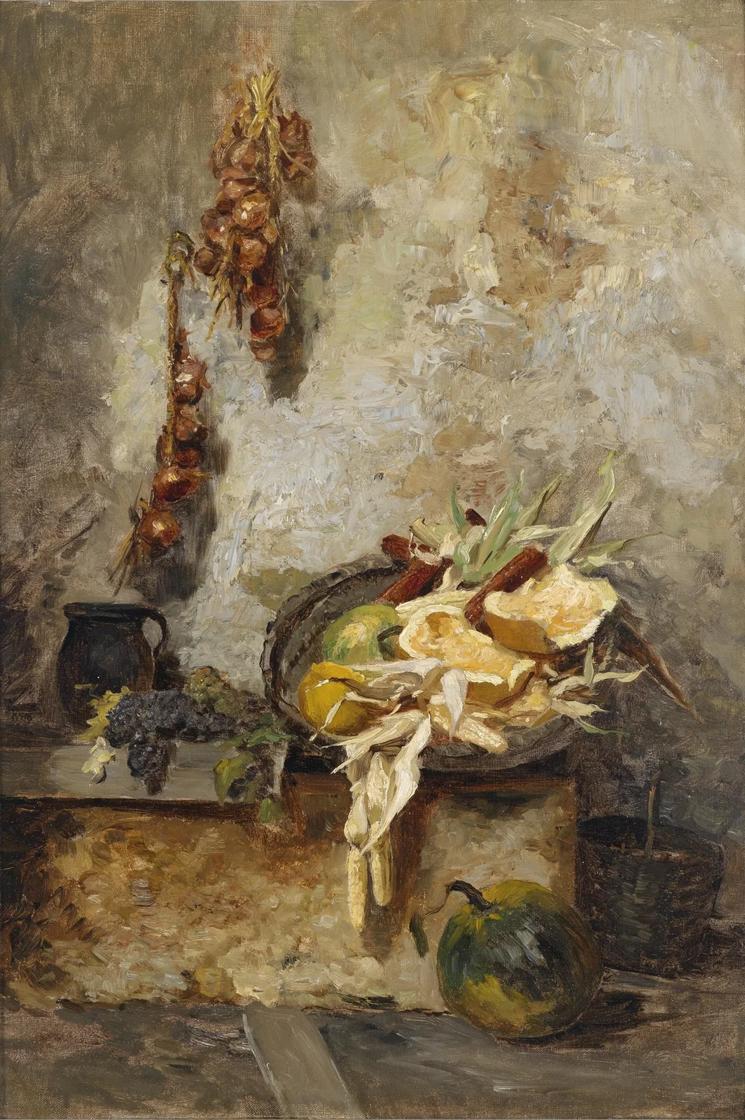 Stillleben mit Feldfrüchten av Olga Wisinger-Florian