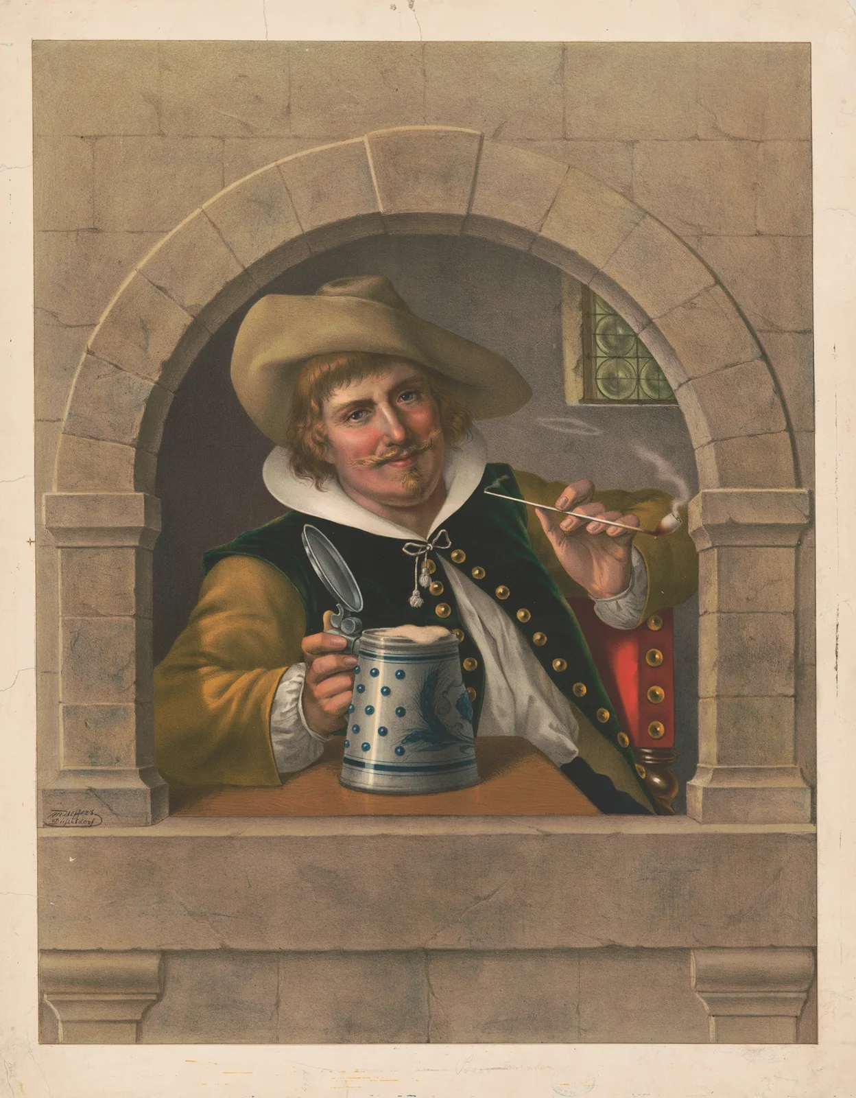 Beer drinker av Wittemann Bros.