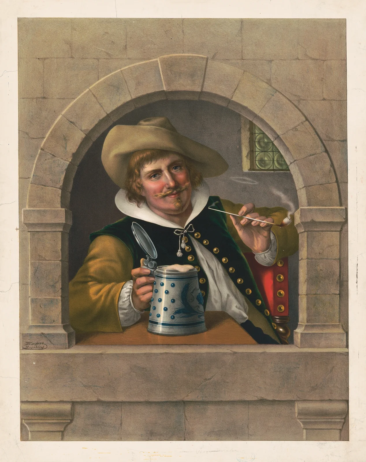 Beer drinker av Wittemann Bros.